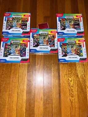 Pokemon TCG: First Partner Illustration Collection Series  3 New Only 1